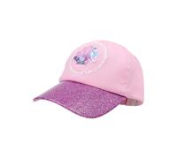 Baseball Cap MAXIMO, Mädchen, Gr. 51/53, rosa, Canvas, Baumwolle, mehrfarbig, Caps, interaktives Muschel-Patch, mit Glitzer, Baumwolle (63875824-51) rosa
