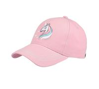 Baseball Cap MAXIMO, Mädchen, Gr. 53/55, rosa, Stoff, Baumwollmischung, Caps, Basecap, Einhorn, Klettverschluss, Mädchen (23596560-53) rosa