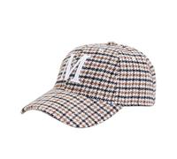 Baseball Cap MUSTANG, Herren, cream, varied, Tweed, Kunstfaser, gemustert, mehrfarbig, Caps, abgerundeter Schirm, großes Mustang-Logo (89301812-0) cream, varied
