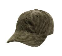 Baseball Cap MUSTANG, Herren, khaki, Cord, Baumwolle, unifarben, Caps, gerundeter Schirm, gesticktes Mustang-Seitenlogo, Größenverstellbar (29472422-0) khaki