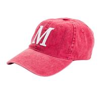 Baseball Cap MUSTANG "Jamie", Herren, rot, Canvas, Baumwolle, unifarben, used, washed, Caps, mit gebogenem, festem Schirm (34984931-0) rot