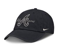 Baseball Cap NIKE "Nike Cap Atlanta Braves Nike Statement OC", Jungen, Gr. S/M, schwarz (mehrfarbig), Baumwolle, Caps (74990259-S) mehrfarbig