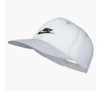 Baseball Cap NIKE SPORTSWEAR "K NK CLUB CAP US CB FUT WSH", Jungen, weiß (weiß, schwarz), Obermaterial: 100% Baumwolle, Caps, Für Kinder und Jugendliche (20852146-0) weiß, schwarz
