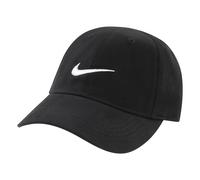 Baseball Cap NIKE SPORTSWEAR "NAN SWOOSH BALLCAP für 4-7 Jahre", Jungen, schwarz, Obermaterial: 100% Baumwolle, Caps, für Kinder, sportlicher Stil, für Sportmode und aktive Freizeit (85824356-0) schwa