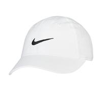 Baseball Cap NIKE SPORTSWEAR "NAN SWOOSH BALLCAP für 4-7 Jahre", Jungen, weiß, Obermaterial: 100% Baumwolle, Caps, für Kinder, sportlicher Stil, für Sportmode und aktive Freizeit (61231609-0) weiß