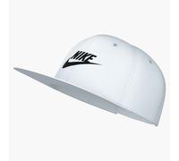 Baseball Cap NIKE SPORTSWEAR "U NK DF PRO CAP S FB FUT L", Damen, Gr. L (58/63), weiß, Obermaterial: 100% Polyester, Caps, klassische Baseball Cap-Form, aus Polyester (12576901-L) weiß