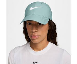 Baseball Cap NIKE "U NK DF CLUB CAP S CB P", Damen, Gr. L, blau (cannon, weiß), Obermaterial: 100% Polyester, Caps, mit Tri-Glide Verschluss, für Erwachsene, sportlicher Stil (93122002-L) cannon, weiß