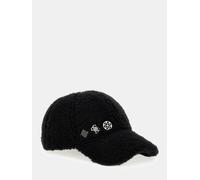 GUESS Basecap aus Teddyfell in Black, Größe 1