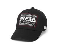 Baseball Cap PHILIPP PLEIN "Baseballkappe", Herren, schwarz (0213, schwarz, rot), Caps (55458764-0) 0213, schwarz, rot