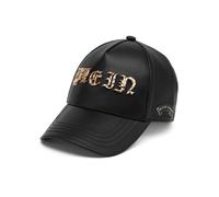 Baseball Cap PHILIPP PLEIN "Gothic Plein", Herren, schwarz (0295, schwarz, schwarzmatt), Caps (41328449-0) 0295, schwarz, schwarzmatt