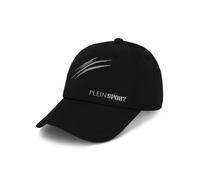 Baseball Cap PLEIN SPORT "Baseball Cap PS Chrome", Herren, 0270, schwarz, silber, Caps (98804442-0) 0270, schwarz, silber
