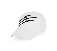 Baseball Cap PLEIN SPORT "Baseball Cap PS Scratch", Herren, 01, weiß, Caps (20632017-0) 01, weiß
