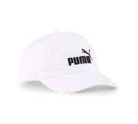 Baseball Cap PUMA "ESS NO.1 LOGO BB CAP", Herren, weiß (puma weiß), Baumwolle, unifarben, Caps, sportlicher Stil, aus Baumwolle, für Erwachsene (26285646-0) puma weiß