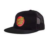 Santa Cruz Snowboards Cap Classic Dot Mesh Schwarz/Schwarz Größe OS