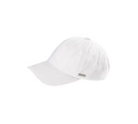 Baseball Cap TOM TAILOR, Herren, weiß, Canvas, Baumwolle, Caps, mit dezenter Fischgrätenstruktur (21443807-0) weiß