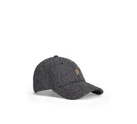 Baseball Cap TOMMY HILFIGER "ELEVATED CHIC BOUCLE CAP", Damen, schwarz, Web, Kunstfaser, gemustert, Caps, Regular fit und größenverstellbar (76008121-0) schwarz