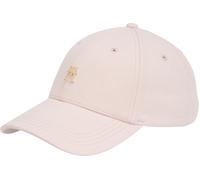 Baseball Cap TOMMY HILFIGER "ELEVATED CHIC CAP", Damen, pink (foggy pink), Web, Baumwolle, unifarben, casual, Caps, Mit festem Schirm (73231325-0) foggy pink