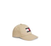 Baseball Cap TOMMY HILFIGER "PEANUTS FLAG LOGO CAP", Herren, Gr. L/XL, beige (camel), Web, Baumwolle, unifarben, Caps, Regular fit mit größenverstellbarem Verschluss (55179950-L) camel