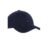 Baseball Cap TOMMY HILFIGER "TH FLAG '85 SOFT 6 PANEL CAP", Damen, blau (space blau), Baumwolle, Caps, mit Logostickerei größenverstellbar Unisex (23416015-0) space blau