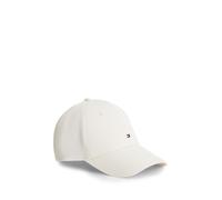 Baseball Cap TOMMY HILFIGER "TH FLAG COTTON 6 PANEL CAP", Damen, ivory petal, Web, Baumwolle, Caps, Klemmverschluss, Logoprägung UNISEX (39146967-0) ivory petal