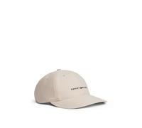 Baseball Cap TOMMY HILFIGER "TH FLAG SUITING 6 PANEL CAP", Herren, beige (classic beige), Web, Baumwolle, Caps, strukturierte Oberfläche (64796406-0) classic beige
