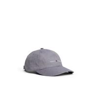 Baseball Cap TOMMY HILFIGER "TH FLAG SUITING 6 PANEL CAP", Herren, grau (grau pinstripe), Web, Baumwolle, Caps, strukturierte Oberfläche (95785317-0) grau pinstripe