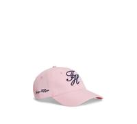 Baseball Cap TOMMY HILFIGER "TH SCRIPT SOFT 6 PANEL", Herren, classic pink, Web, Baumwolle, Caps, mit Logo-Stickerei, Umfang 58 cm (31642051-0) classic pink