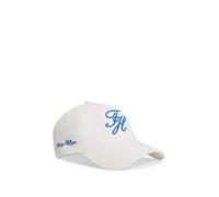 Baseball Cap TOMMY HILFIGER "TH SCRIPT SOFT 6 PANEL", Herren, ecru, Web, Baumwolle, Caps, mit Logo-Stickerei, Umfang 58 cm (75461868-0) ecru