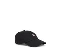 Baseball Cap TOMMY JEANS "HERITAGE PLAQUE BRUSHED CAP", Damen, schwarz, Web, Baumwolle, unifarben, Caps, Regular fit (11466531-0) schwarz