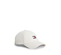 Baseball Cap TOMMY JEANS "TJM HERITAGE CORE CAP", Damen, ivory, Web, Baumwolle, Caps, UNISEX Klemmverschluss, große Logostickerei (49789851-0) ivory
