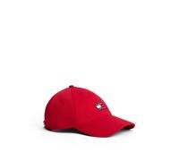 Baseball Cap TOMMY JEANS "TJM HERITAGE CORE CAP", Herren, sapphire rot, Web, Baumwolle, unifarben, Caps, Klemmverschluss, große Logostickerei (12601646-0) sapphire rot
