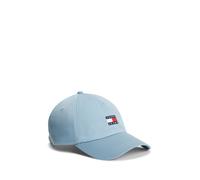 Baseball Cap TOMMY JEANS "TJW HERITAGE CORE 5 PANEL CAP", Herren, iceland blau, Web, Baumwolle, Caps, Logoprägung, Klemmverschluss UNISEX (33104134-0) iceland blau