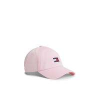 Baseball Cap TOMMY JEANS "TJW HERITAGE CORE 5 PANEL CAP", Herren, pink breeze, Web, Baumwolle, Caps, Logoprägung, Klemmverschluss UNISEX (82161608-0) pink breeze