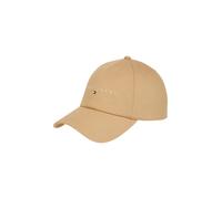 Baseball Cap TOMMY JEANS "TJW LINEAR LOGO 6 PANEL CAP", Herren, beige (natural khaki), Web, Baumwolle, Caps, mit Logostickerei UNISEX (42038352-0) natural khaki