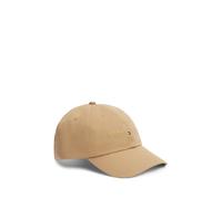 Baseball Cap TOMMY JEANS "TJW LINEAR LOGO 6 PANEL CAP", Herren, beige (schwarz dune), Web, Baumwolle, Caps, mit Logostickerei UNISEX (19817911-0) schwarz dune