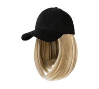 Baseball Sun Hat, Adjustable Sport Cap, Washable Hair Cap, Outdoor Travel Wear, Women's Baseball Hats Adjustable Washable Women Hat With Hair for Daily Wear Sports Outdoor Activities 11.02x5.91 inches