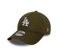 New Era LA Dodgers 9TWENTY Linen Cap Dunkelgrün EU