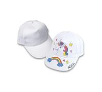Baseballcap zum Bemalen aus Baumwolle, Setgröße: 1 Stück