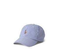 Baseballkappe aus Seersucker EINHEITSGROESSE Blue