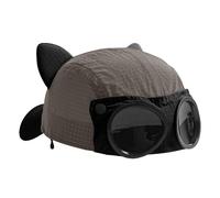 Baseballmütze für Herren, Kopfbedeckung mit Sonnenbrille, Sonnenschutzhut, für Damen, Herren, Gärtner, Golfer, Reisende, Angeln, Wandern, Sport, Konzerte, Park, Camping, , Grauer Hutkörper (54