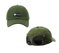 Baseballmütze Hüte Papa Hut Outdoor Kappe mit Anti-UV Ohrenklappen Trooper Trapper Pilot Brille Kappe für Damen und Herren