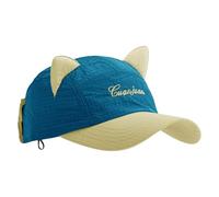 Baseballmütze mit Sonnenschutz, Sonnenbrille, Kuppel-Stil mit gebogener Krempe, atmungsaktiv, aus Polyester, UV-Schutzkappe, verstellbar, 54-59 cm, für Wanderungen, Blauer Hutbody (54 cm-59 cm)