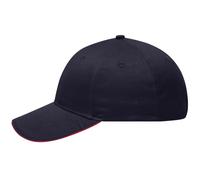 Basecap Brushed "MB6212" 6-Panel-Sandwich