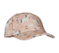 Sterntaler Basecap Einhörner - Mädchen Schirmmütze aus Flammgarn Jersey mit Einhorn Print - Sommer Baseball Cap mit Gummizug - Sportive Baby und Kinder Schirmkappe, UV-Schutz 50+, staubrosa, Größe 55