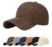 Basecap Herren Winter Wintermütze Unisex Baseballmütze Wintercap Herrencap Herbst/Winter Weichem Baseball Cap Full Cap Outdoor Visor Sport Cappy Old School Style