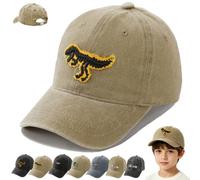 Basecap Kinder 48-54cm Kopfumfang Klein Verstellbar Kappe Cartoon-Muster Einfarbig Caps Baumwolle Sonnenmütze Schirmmütze CAPI Hat Kopfbedeckung Schildkappe für Sommer Sonnenhut
