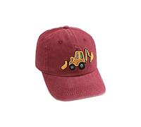 Basecap Kinder Jungen Kappe Kinder Jungen Bagger Cap Auto Bagger Baseballcap UV Schutz Baseballkappe Einstellbar Baseballmütze Snapback Caps Baumwolle Basecap Sportkappe 2-5 Jahre