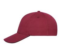 Basecap "MB6238" 5-Panel-Sandwich Bio-Baumwolle