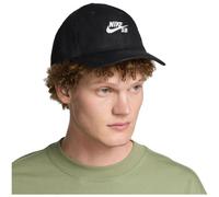 Nike SB Club unstrukturierte Skateboard-Cap - Schwarz S/M HF7278-010