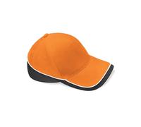 CB171 Beechfield Kappe Teamkleidung Wettbewerbskappe Orange One Size
